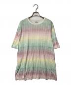 stussyステューシー）の古着「00’S マルチカラーグラデーションTシャツ」｜マルチカラー