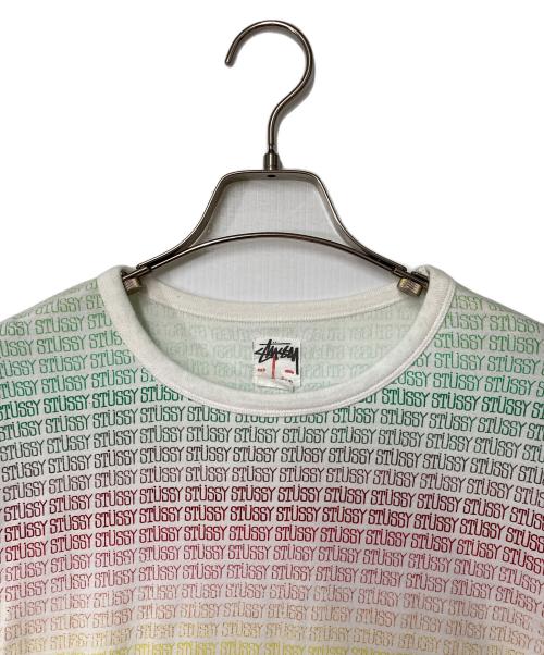 stussy（ステューシー）stussy (ステューシー) 00’S マルチカラーグラデーションTシャツ マルチカラー サイズ:Lの古着・服飾アイテム
