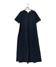 YORI（ヨリ）の古着「UVマキシテントワンピース」｜ネイビー