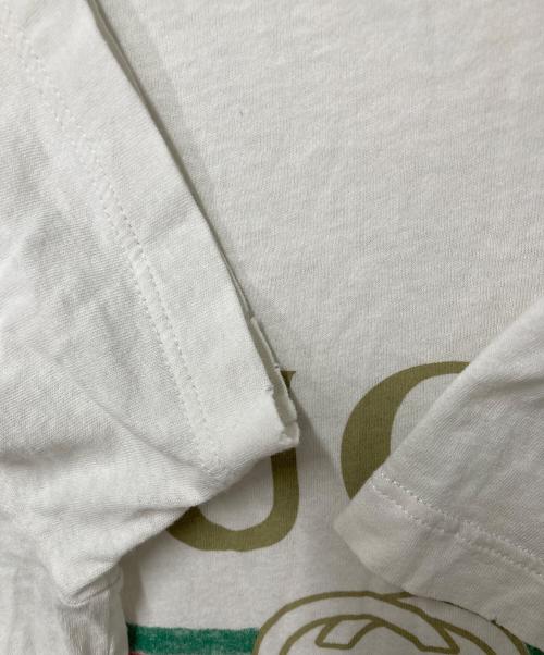 GUCCI（グッチ）GUCCI (グッチ) ロゴTシャツ ホワイト サイズ:Sの古着・服飾アイテム