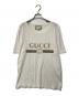 GUCCI（グッチ）の古着「ロゴTシャツ」｜ホワイト