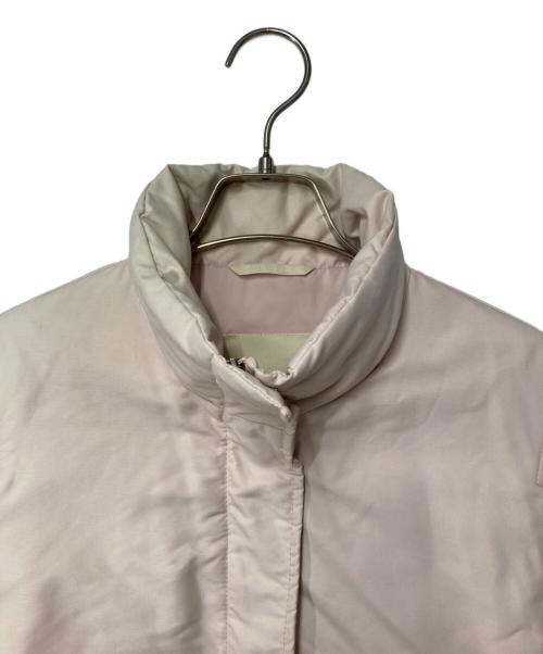 'S Max Mara（エスマックスマーラ）'S Max Mara (エスマックスマーラ) スタンドカラーナイロンジャケット ピンク サイズ:40の古着・服飾アイテム