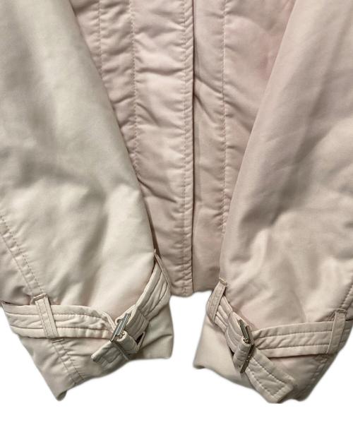 'S Max Mara（エスマックスマーラ）'S Max Mara (エスマックスマーラ) スタンドカラーナイロンジャケット ピンク サイズ:40の古着・服飾アイテム