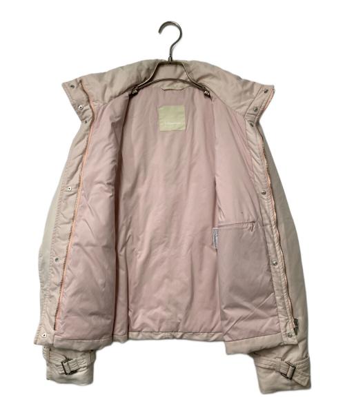 'S Max Mara（エスマックスマーラ）'S Max Mara (エスマックスマーラ) スタンドカラーナイロンジャケット ピンク サイズ:40の古着・服飾アイテム