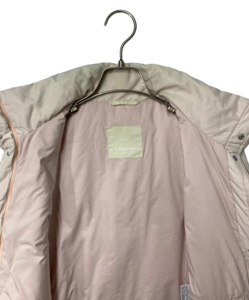 'S Max Mara（エスマックスマーラ）'S Max Mara (エスマックスマーラ) スタンドカラーナイロンジャケット ピンク サイズ:40の古着・服飾アイテム