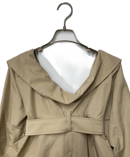 Metaphor...（メタファー）Metaphor... (メタファー) オフショルダートレンチコート ベージュ サイズ:Fの古着・服飾アイテム