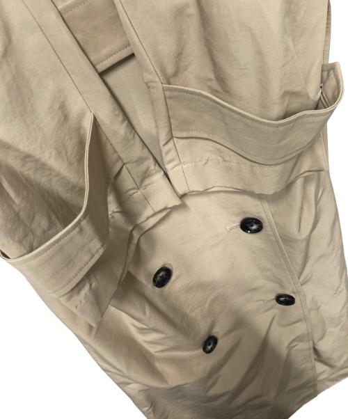 Metaphor...（メタファー）Metaphor... (メタファー) オフショルダートレンチコート ベージュ サイズ:Fの古着・服飾アイテム