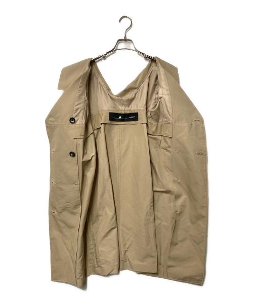 Metaphor...（メタファー）Metaphor... (メタファー) オフショルダートレンチコート ベージュ サイズ:Fの古着・服飾アイテム