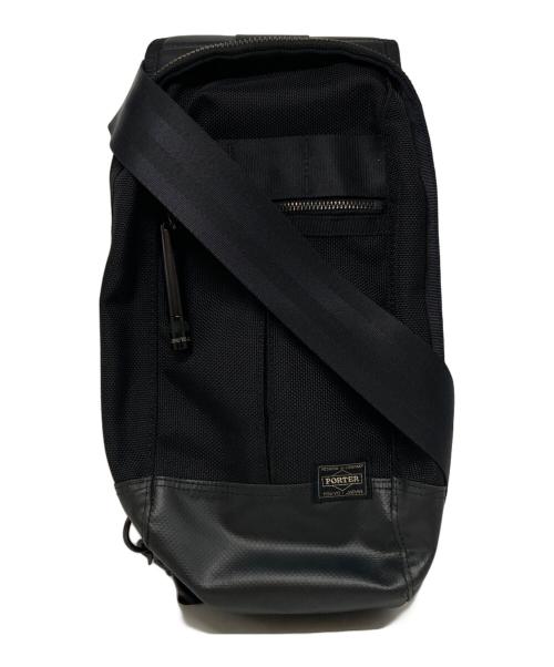 PORTER（ポーター）PORTER (ポーター) スリングショルダーバッグ/ショルダーバッグ ブラックの古着・服飾アイテム