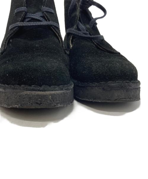 CLARKS（クラークス）CLARKS (クラークス) チャッカーブーツ ブラック サイズ:6 1/2の古着・服飾アイテム