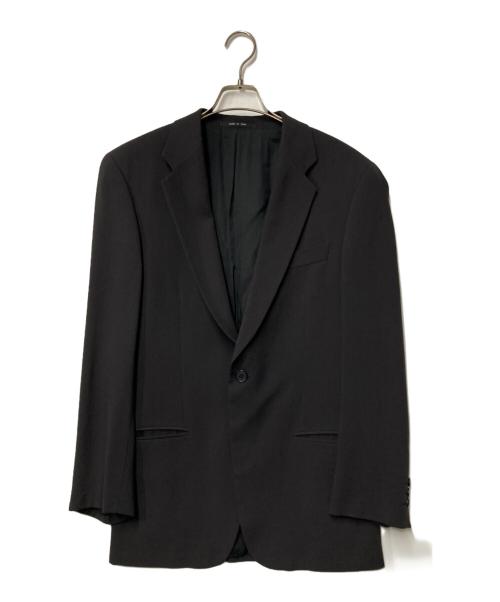 EMPORIO ARMANI（エンポリオ アルマーニ）EMPORIO ARMANI (エンポリオ アルマーニ) 1Bウールセットアップスーツ ブラック サイズ:46の古着・服飾アイテム