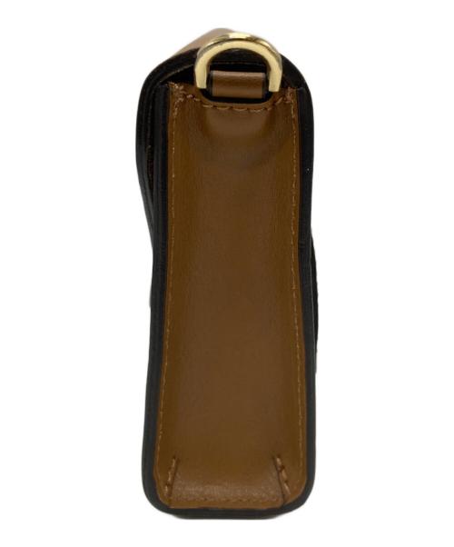 GIANNI CHIARINI（ジャンニ キアリーニ）GIANNI CHIARINI (ジャンニ キアリーニ) レザーミニショルダーバッグ ベージュの古着・服飾アイテム