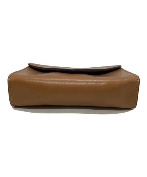 GIANNI CHIARINI（ジャンニ キアリーニ）GIANNI CHIARINI (ジャンニ キアリーニ) レザーミニショルダーバッグ ベージュの古着・服飾アイテム