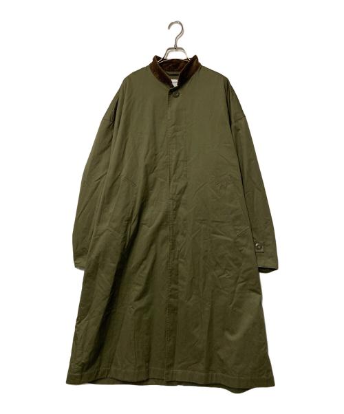 MACOBER（マコバ）MACOBER (マコバ) ステンカラーコート カーキ サイズ:Mの古着・服飾アイテム
