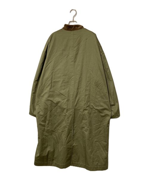 MACOBER（マコバ）MACOBER (マコバ) ステンカラーコート カーキ サイズ:Mの古着・服飾アイテム