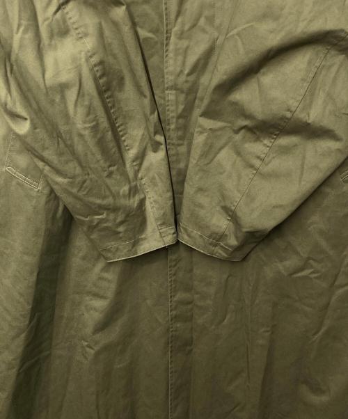 MACOBER（マコバ）MACOBER (マコバ) ステンカラーコート カーキ サイズ:Mの古着・服飾アイテム