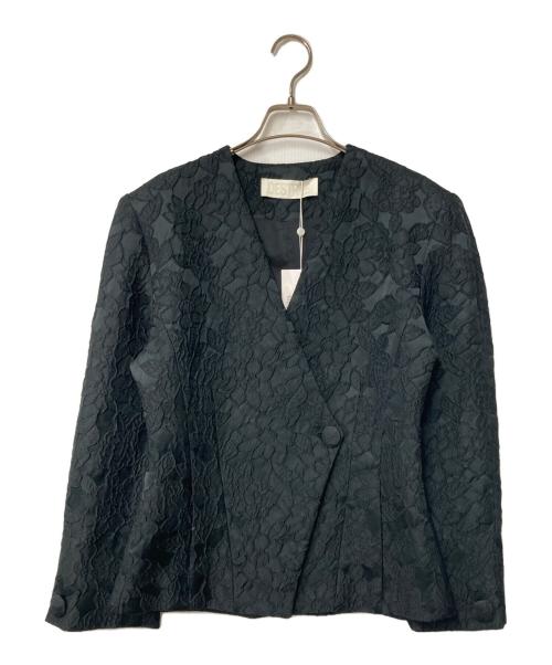 DESTREE（デストレー）DESTREE (デストレー) ノーカラージャケット ブラック サイズ:S 未使用品の古着・服飾アイテム