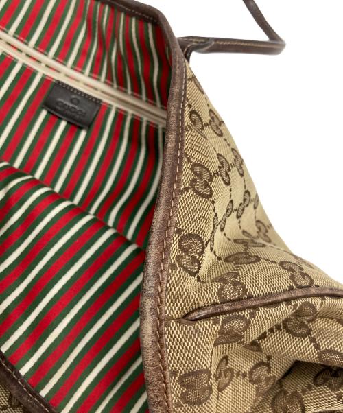 GUCCI（グッチ）GUCCI (グッチ) ニューブリット トートバッグ ブラウンの古着・服飾アイテム