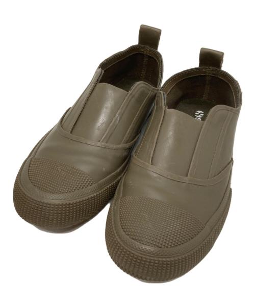 SUPERGA（スペルガ）SUPERGA (スペルガ) Y's (ワイズ) ラバーコーティングスリッポン カーキ サイズ:6 1/2の古着・服飾アイテム