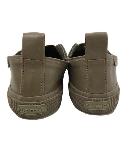 SUPERGA（スペルガ）SUPERGA (スペルガ) Y's (ワイズ) ラバーコーティングスリッポン カーキ サイズ:6 1/2の古着・服飾アイテム