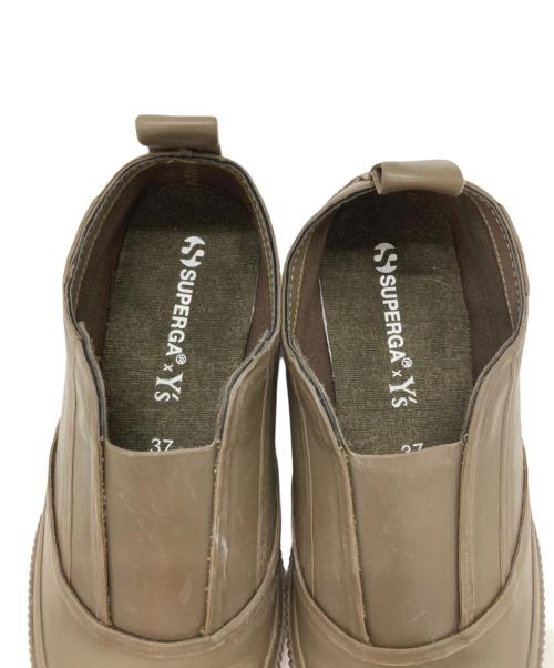 SUPERGA（スペルガ）SUPERGA (スペルガ) Y's (ワイズ) ラバーコーティングスリッポン カーキ サイズ:6 1/2の古着・服飾アイテム