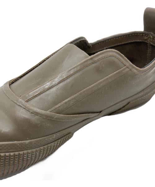 SUPERGA（スペルガ）SUPERGA (スペルガ) Y's (ワイズ) ラバーコーティングスリッポン カーキ サイズ:6 1/2の古着・服飾アイテム