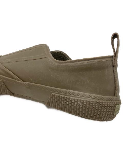 SUPERGA（スペルガ）SUPERGA (スペルガ) Y's (ワイズ) ラバーコーティングスリッポン カーキ サイズ:6 1/2の古着・服飾アイテム
