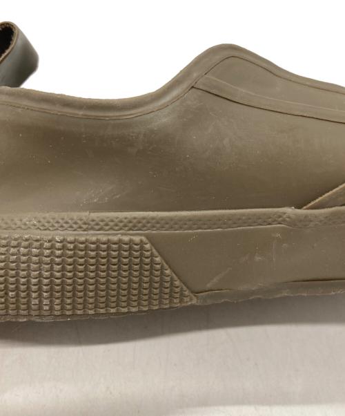 SUPERGA（スペルガ）SUPERGA (スペルガ) Y's (ワイズ) ラバーコーティングスリッポン カーキ サイズ:6 1/2の古着・服飾アイテム