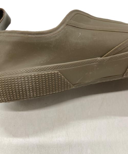 SUPERGA（スペルガ）SUPERGA (スペルガ) Y's (ワイズ) ラバーコーティングスリッポン カーキ サイズ:6 1/2の古着・服飾アイテム