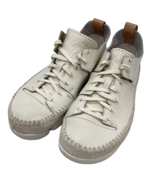 CLARKS（クラークス）CLARKS (クラークス) Trigenic2 Tact ホワイト サイズ:UK4 1/2 /US7/EU371/2 /CN235の古着・服飾アイテム