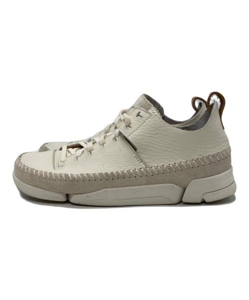 CLARKS（クラークス）CLARKS (クラークス) Trigenic2 Tact ホワイト サイズ:UK4 1/2 /US7/EU371/2 /CN235の古着・服飾アイテム