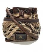 BURBERRY BLUE LABELバーバリー ブルー レーベル）の古着「ショルダーバッグ」｜ブラウン