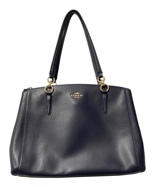 COACH（コーチ）COACH (コーチ) クリスティー キャリオール/バッグ ネイビーの古着・服飾アイテム