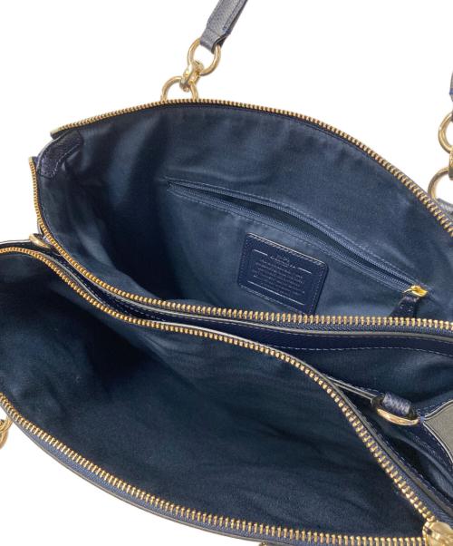 COACH（コーチ）COACH (コーチ) クリスティー キャリオール/バッグ ネイビーの古着・服飾アイテム