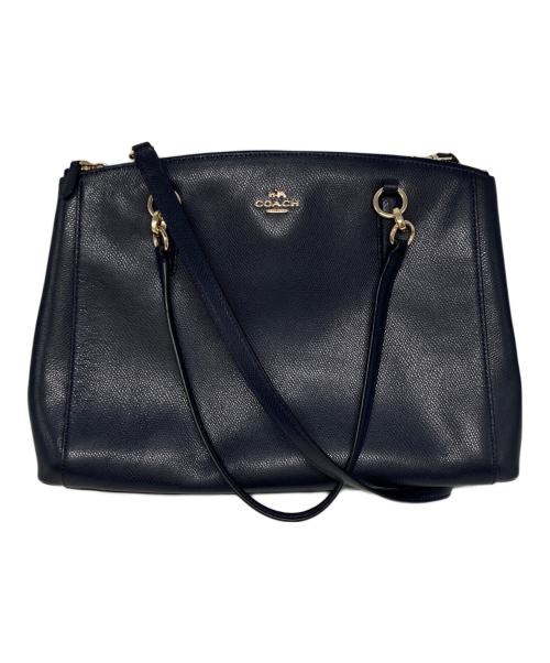 COACH（コーチ）COACH (コーチ) クリスティー キャリオール/バッグ ネイビーの古着・服飾アイテム