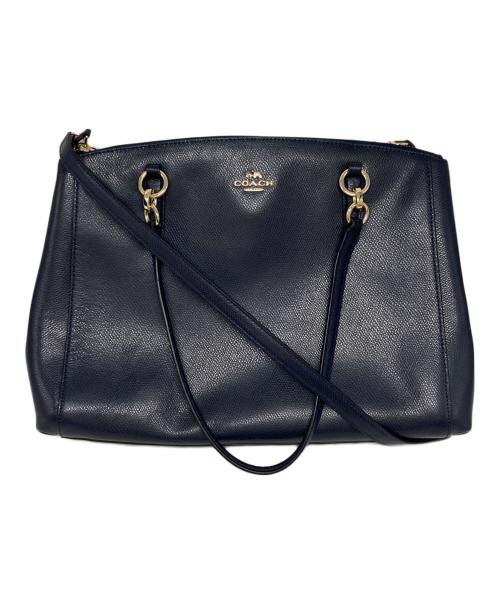 COACH（コーチ）COACH (コーチ) クリスティー キャリオール/バッグ ネイビーの古着・服飾アイテム