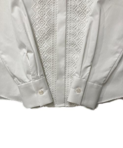 NARA CAMICIE（ナラカミーチェ）NARA CAMICIE (ナラカミーチェ) ブラウス ホワイト サイズ:０の古着・服飾アイテム