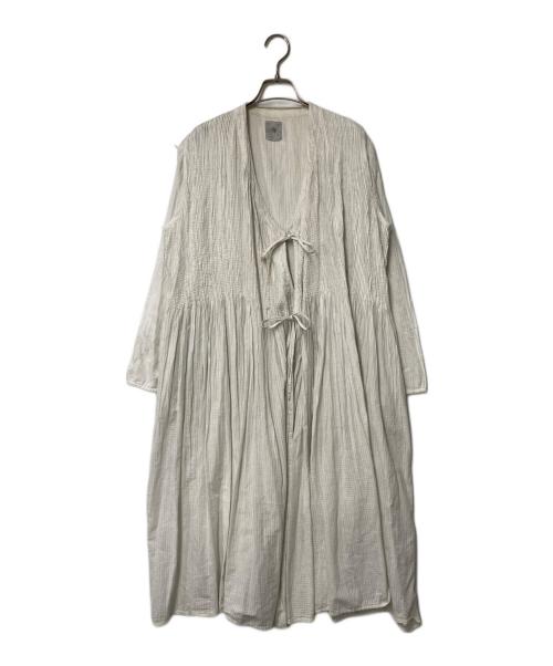maison de soil（メゾンドソイル）maison de soil (メゾンドソイル) ガウンワンピース ホワイト サイズ:1の古着・服飾アイテム