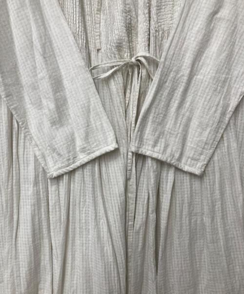 maison de soil（メゾンドソイル）maison de soil (メゾンドソイル) ガウンワンピース ホワイト サイズ:1の古着・服飾アイテム