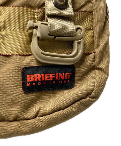 BRIEFING（ブリーフィング）BRIEFING (ブリーフィング) 2nd (セカンド) ショルダーバッグ ベージュの古着・服飾アイテム