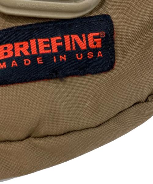 BRIEFING（ブリーフィング）BRIEFING (ブリーフィング) 2nd (セカンド) ショルダーバッグ ベージュの古着・服飾アイテム