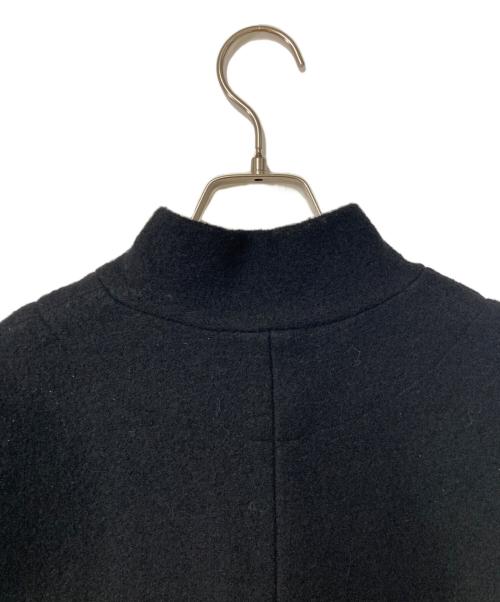 plantation（プランテーション）plantation (プランテーション) ウールロングコート ブラック サイズ:Mの古着・服飾アイテム