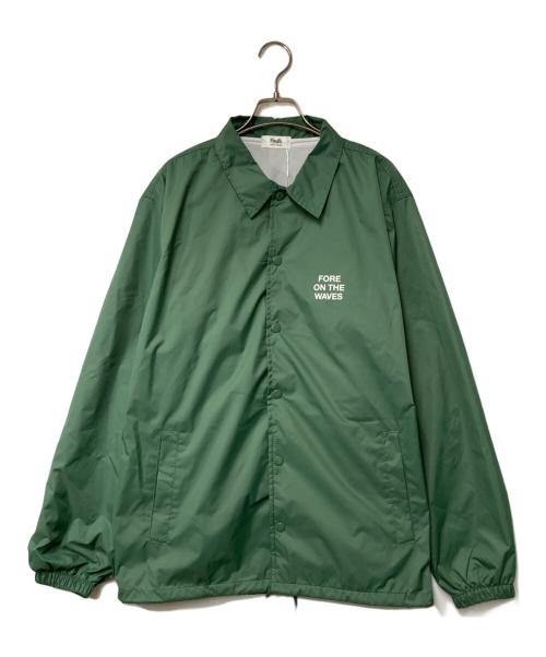 Pacific GOLF CLUB（パシフィックゴルフクラブ）Pacific GOLF CLUB (パシフィックゴルフクラブ) コーチジャケット グリーン サイズ:L 未使用品の古着・服飾アイテム