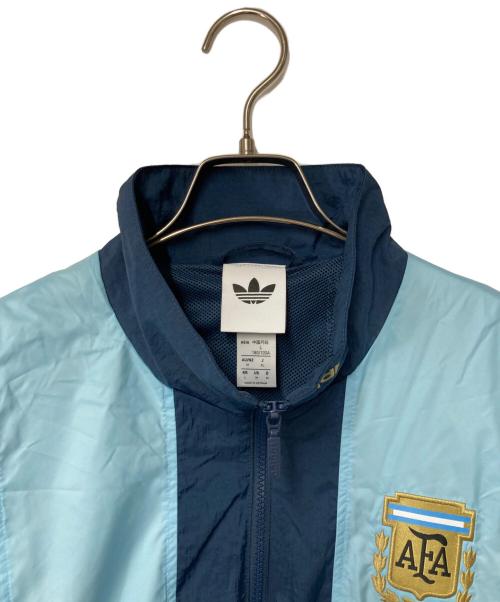 adidas（アディダス）adidas (アディダス) アルゼンチン エキップメント トラックトップ ネイビー×ブルー サイズ:XLの古着・服飾アイテム