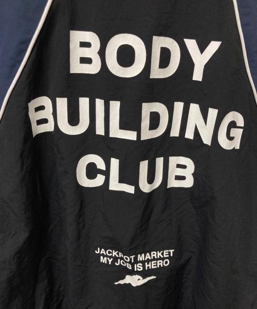 JACKPOT MARKET（ジャックポート マーケット）JACKPOT MARKET (ジャックポート マーケット) トラックジャケット ネイビー×ブラック サイズ:XLの古着・服飾アイテム