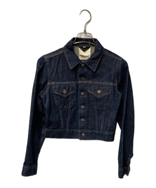 COMME des GARCONS（コムデギャルソン）COMME des GARCONS (コムデギャルソン) デニムジャケット インディゴ サイズ:不明　実寸参照の古着・服飾アイテム