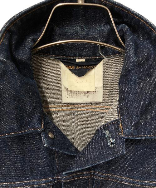COMME des GARCONS（コムデギャルソン）COMME des GARCONS (コムデギャルソン) デニムジャケット インディゴ サイズ:不明　実寸参照の古着・服飾アイテム