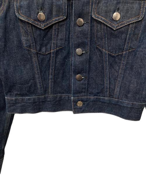 COMME des GARCONS（コムデギャルソン）COMME des GARCONS (コムデギャルソン) デニムジャケット インディゴ サイズ:不明　実寸参照の古着・服飾アイテム