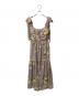 HER LIP TO（ハーリップトゥ）の古着「Capri Lemon Print Dress」｜ベージュ