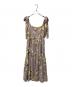 HER LIP TO (ハーリップトゥ) Capri Lemon Print Dress ベージュ サイズ:M：20000円